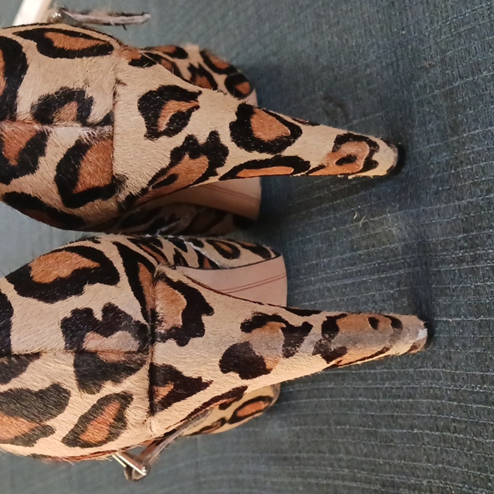 Sam Edelmon calf hair cheeta booties - Picture 5 of 7